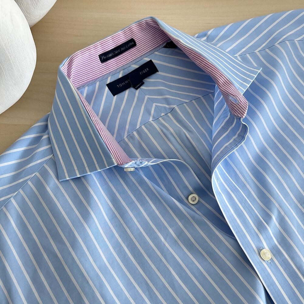 Tommy Hilfiger Striped Acadamia button down shirt - Picture 7 of 8